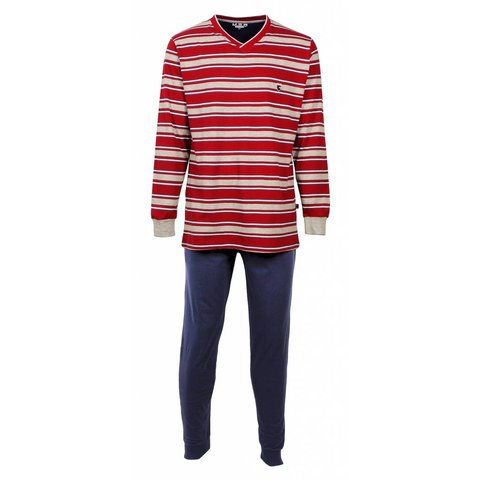 M.E.Q. - Heren Pyjama - Blauw