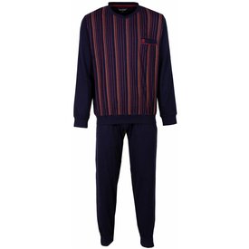 Paul Hopkins Paul Hopkins - Heren Pyjama - 100% katoen - Rood