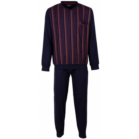 Paul Hopkins - Heren Pyjama - 100% katoen - Rood