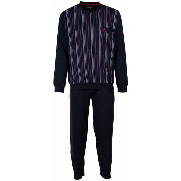 Paul Hopkins Paul Hopkins - Heren Pyjama - 100% Katoen - Blauw