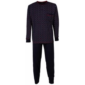 Paul Hopkins Paul Hopkins - Heren Pyjama - 100% Katoen - Blauw