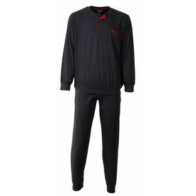 Paul Hopkins Paul Hopkins Heren Pyjama - Ronde Hals - Donker Grijs