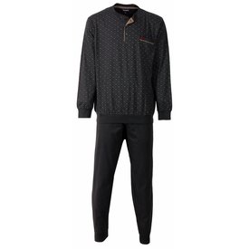 Paul Hopkins Paul Hopkins Heren Pyjama - 100% Gekamde Katoen - Grijs