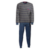 Paul Hopkins - Heren Pyjama - Gestreept - Blauw