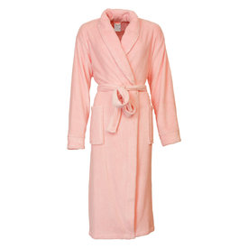Tenderness Tenderness Dames Badjas - Kamerjas - Fleece - Melange Roze