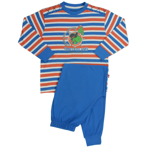  Blue Dock Jongens Pyjama - 100% Katoen - Blauw