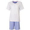 Tenderness - Dames Shortama - Pyjama Set - Blauw