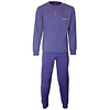 Paul Hopkins - Heren Pyjama - 100% Katoen - Blauw