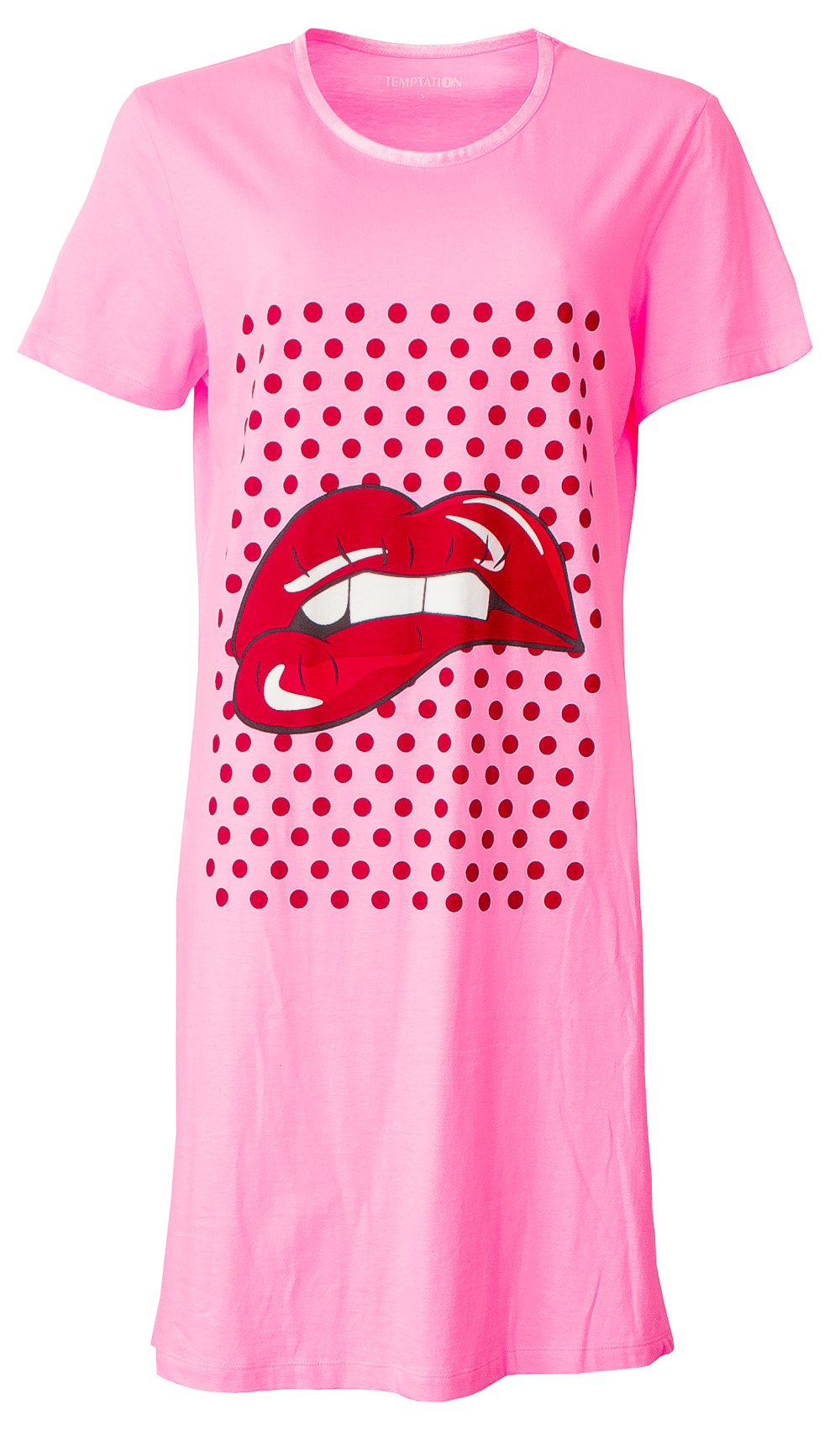 Dames nachthemd slaapkleed Roze TPNGD1807A | Pyjamaonline