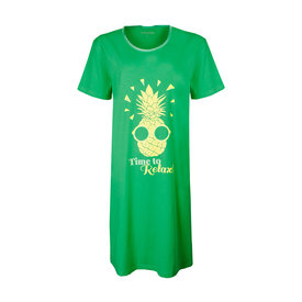 Temptation Temptation Dames Nachthemd - Bigshirt - Groen