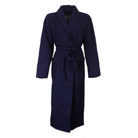 Tenderness Tenderness Dames Badjas - Wafel - 100% Katoen - Blauw