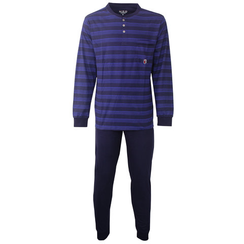 M.E.Q. - Heren Pyjama - Blauw