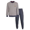 Paul Hopkins Heren Pyjama - Gestreept - Blauw/Grijs