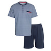 Paul Hopkins Heren Shortama - 100% Katoen - Blauw