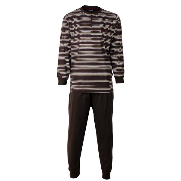 Paul Hopkins Paul Hopkins - Heren Pyjama - Bruin