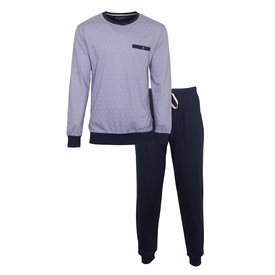 Paul Hopkins Paul Hopkins Heren Pyjama - Lange mouwen - Licht Blauw
