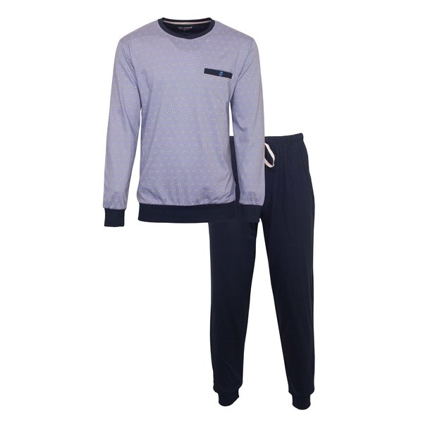 Paul Hopkins Paul Hopkins Heren Pyjama - Lange mouwen - Licht Blauw