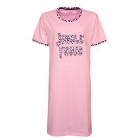 Irresistible Irresistible Dames Nachthemd - 100% Katoen - Roze