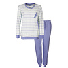 Medaillon dames pyjama Licht Blauw MEPYD1901A