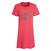 Irresistible Dames Nachthemd - 100% Katoen - Rood