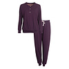 Medaillon - Dames Pyjama - Paars