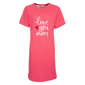 Tenderness Tenderness Dames Nachthemd - 100% Katoen - Roze