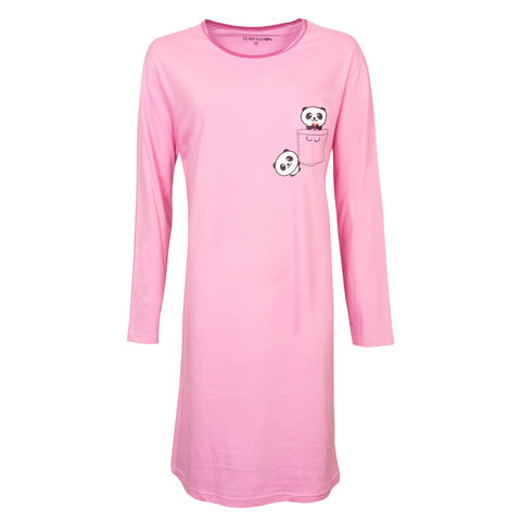 Temptation Dames Nachthemd - Bigshirt - Roze