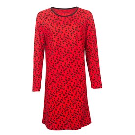 Temptation Temptation Dames Nachthemd - Bigshirt - Rood