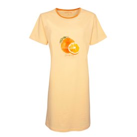 Temptation Temptation Dames Nachthemd - Bigshirt - Licht Oranje