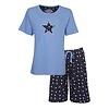 Tenderness - Dames Shortama - Pyjama Set - Licht Blauw