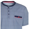 Paul Hopkins Heren Shortama - Pyjama Set - Met Knopen - Blauw
