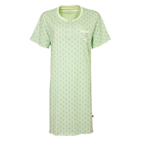 Tenderness Tenderness Dames Nachthemd - 100% Katoen - Groen