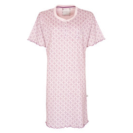 Tenderness Tenderness Dames Nachthemd - 100% Katoen - Roze