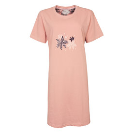 Tenderness Tenderness Dames Nachthemd - 100% Gekamde Katoen - Roze
