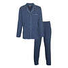 Paul Hopkins - Heren Pyjama - Doorknoop - Blauw