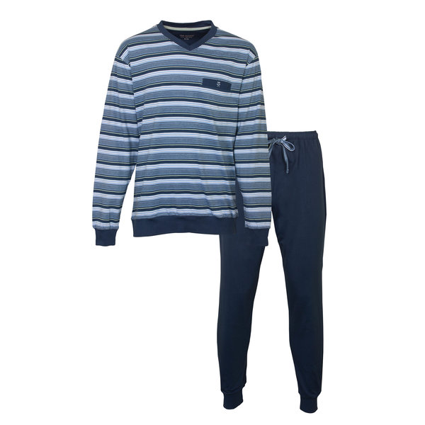 Paul Hopkins Paul Hopkins - Heren Pyjama - Blauw