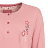 Tenderness Dames Nachthemd - Polo Sluiting - Katoen - Roze