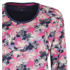 Medaillon Dames Nachthemd - 100% Katoen - Blauw/Roze