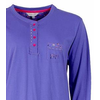 Tenderness Dames Pyjama - Katoen - Blauw