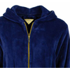 Irresistible - Dames Badjas - Fleece - Blauw