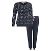 Tenderness - Dames Pyjama - Badstof - Blauw