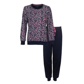 Tenderness Tenderness Dames Pyjama - Katoen - Donker Blauw