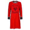 Irresistible Dames Nachthemd - Katoen - Rood