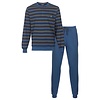 Paul Hopkins - Heren Pyjama - Gestreept - Blauw