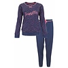 Irresistible Dames Pyjama - Katoen - Donker Blauw