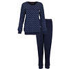 Tenderness Dames Pyjama - Katoen - Blauw