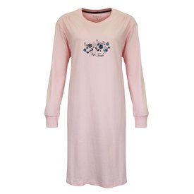 Tenderness Tenderness Dames Nachthemd - 100% Katoen - Zacht Roze