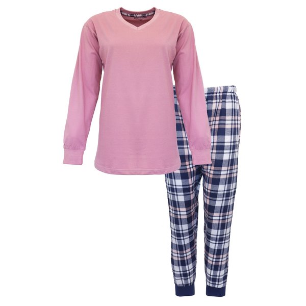 Irresistible Irresistible Dames Pyjama - Flanel - Roze