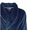 Paul Hopkins - heren badjas - kamerjas - fleece - Blauw