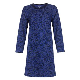 Temptation Temptation Dames Nachthemd - Bigshirt - Panter print - Blauw